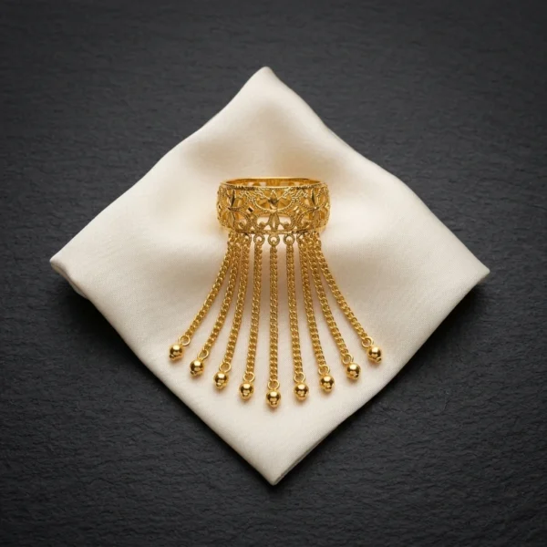 Gold Plated Chain Rings