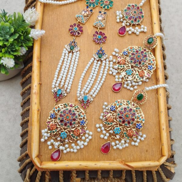 Most Beautiful Nouratan Mala Set