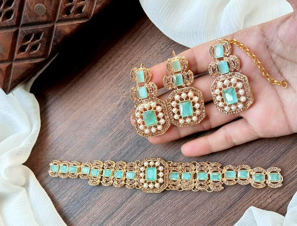 Kundan Choker Set - Image 6