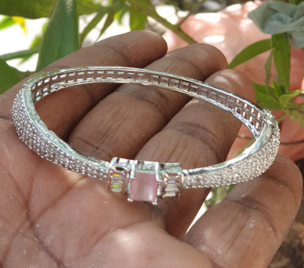 Silver Kada Bangle - Image 6