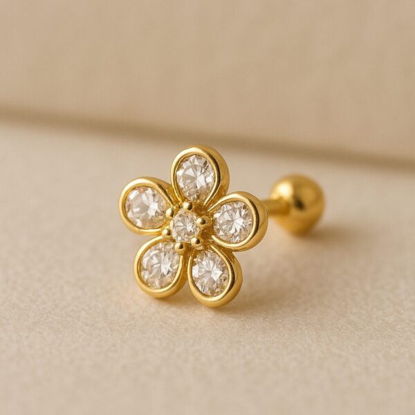 Flower Ear Stud