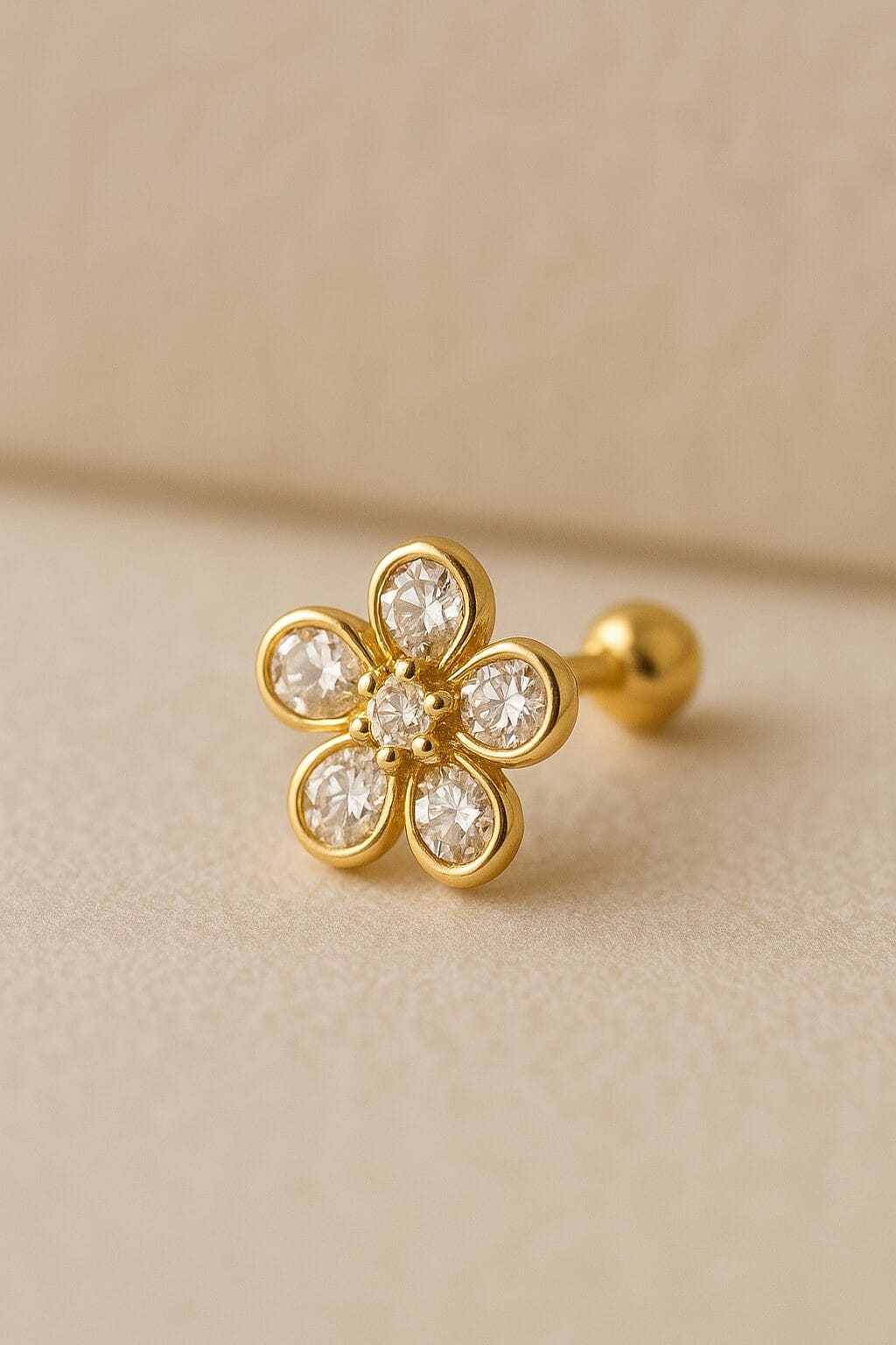 Flower Ear Stud