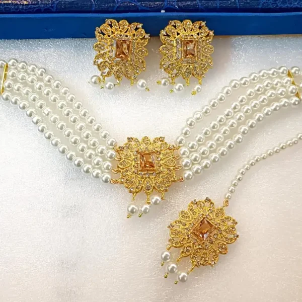 Gold Plated Choker Set