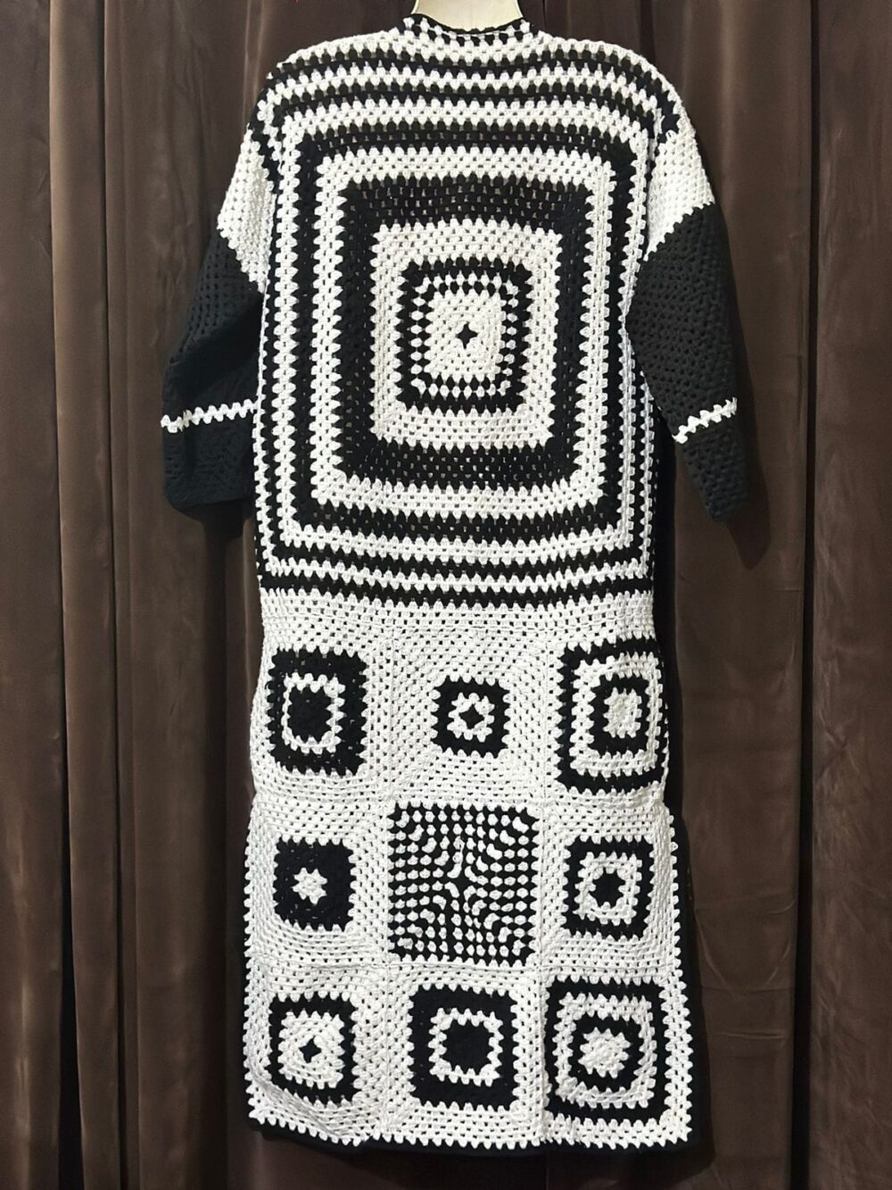 Black and White Cardigan - Image 2