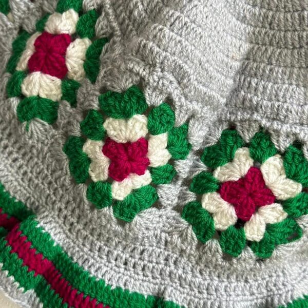 Yarn Knitted Cap (Grey)