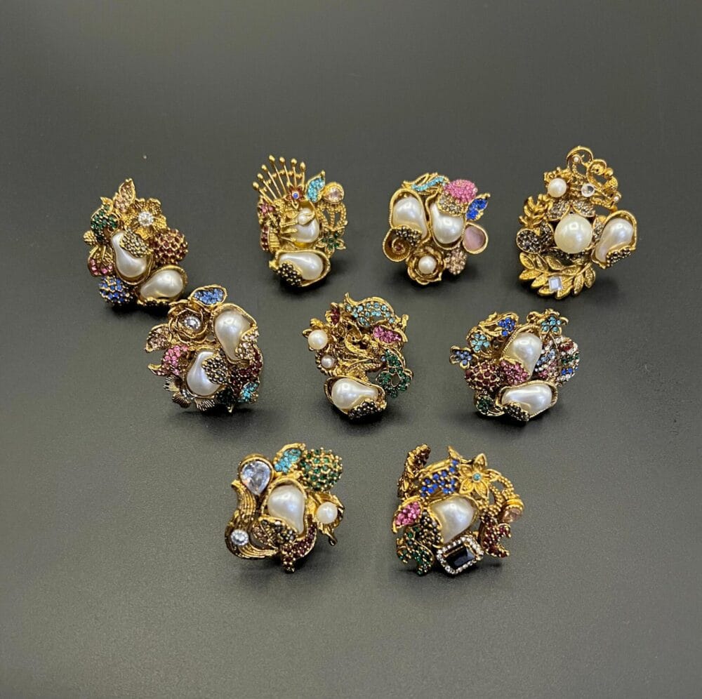 MOP Designer Adjustable Rings - Image 2