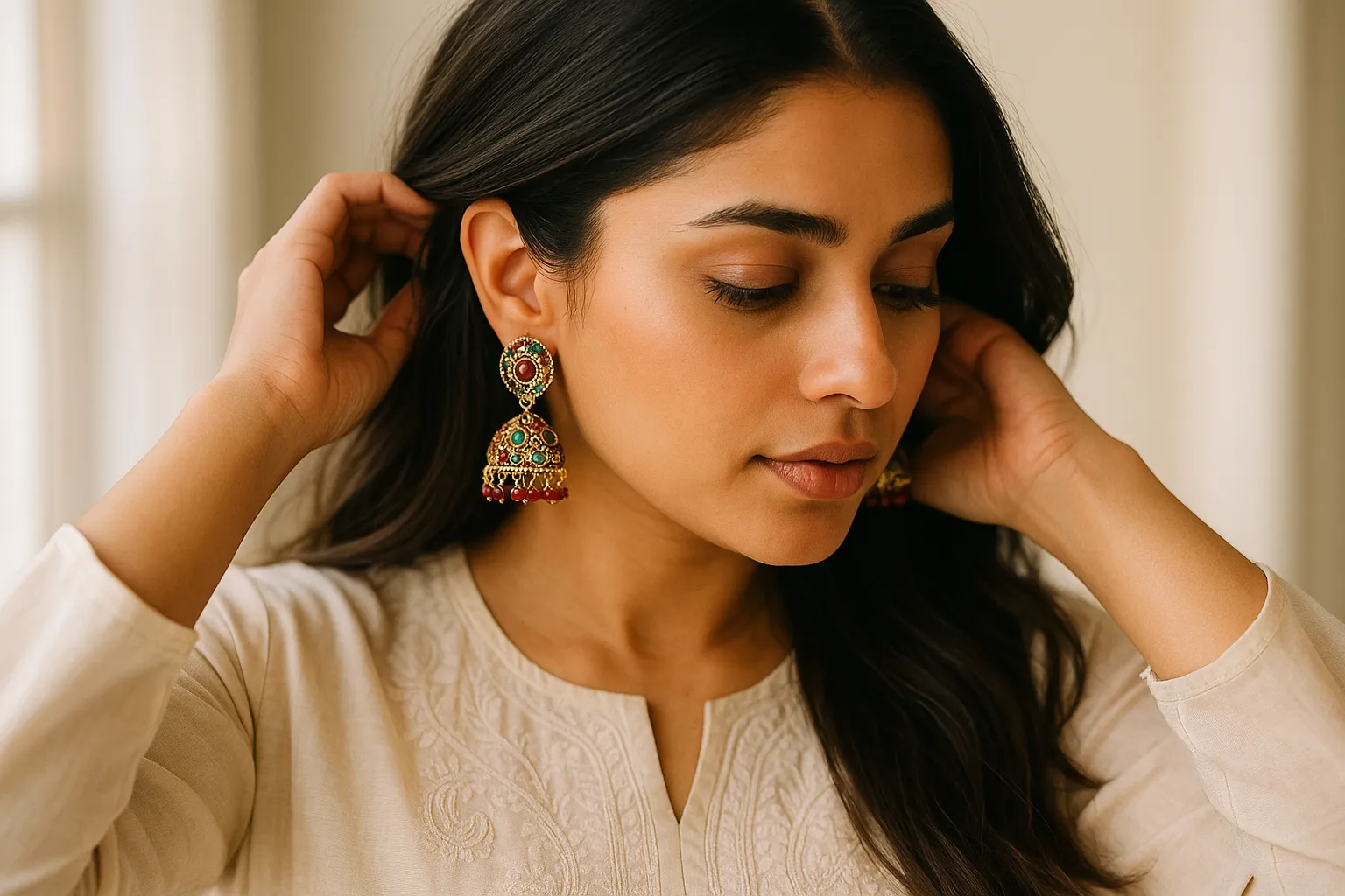 pakistani earrings